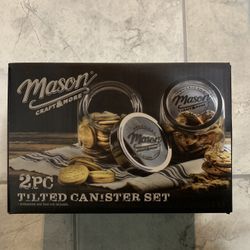 Mason Tilted Canisters