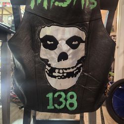 Misfits Leather Vest