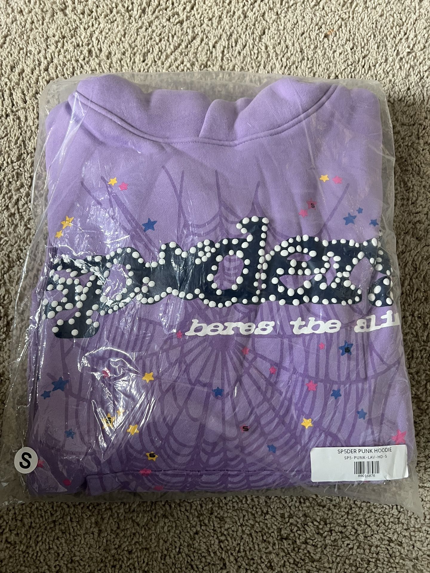 Purple Açaí Spider Hoodie