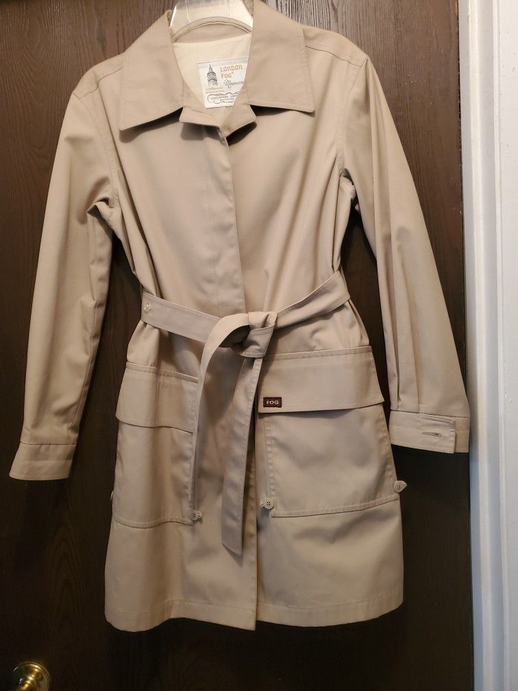 Woman's London Fog Raincoat.