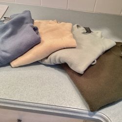 Vtg. Designer Originals Mock Knit Mock Sweaters Back Neck Zippers Women’s Size X-Large