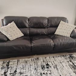 Genuine Leather Sofa Couch