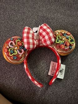 Disney Minnie Mouse Pizza Ears Headband