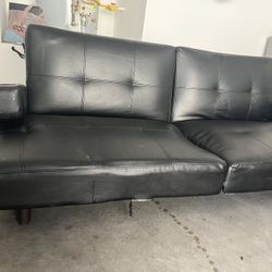 Black Futon Couch Bed 