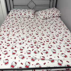 Queen Bed Frame With Mattress