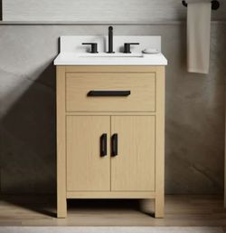 Kohler
Kresla 24" Free Standing Single Basin Vanity Set with Cabinet and Quartz Vanity Top