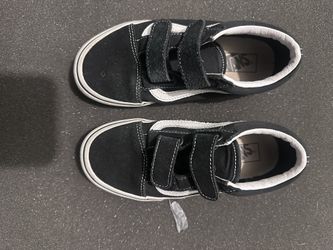 Black And White Vans For Kids 