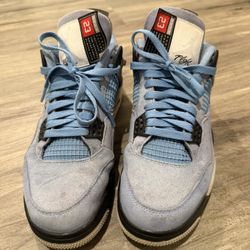 University Blue - Jordan 4 - SIZE 9 - Original Box & Receipt