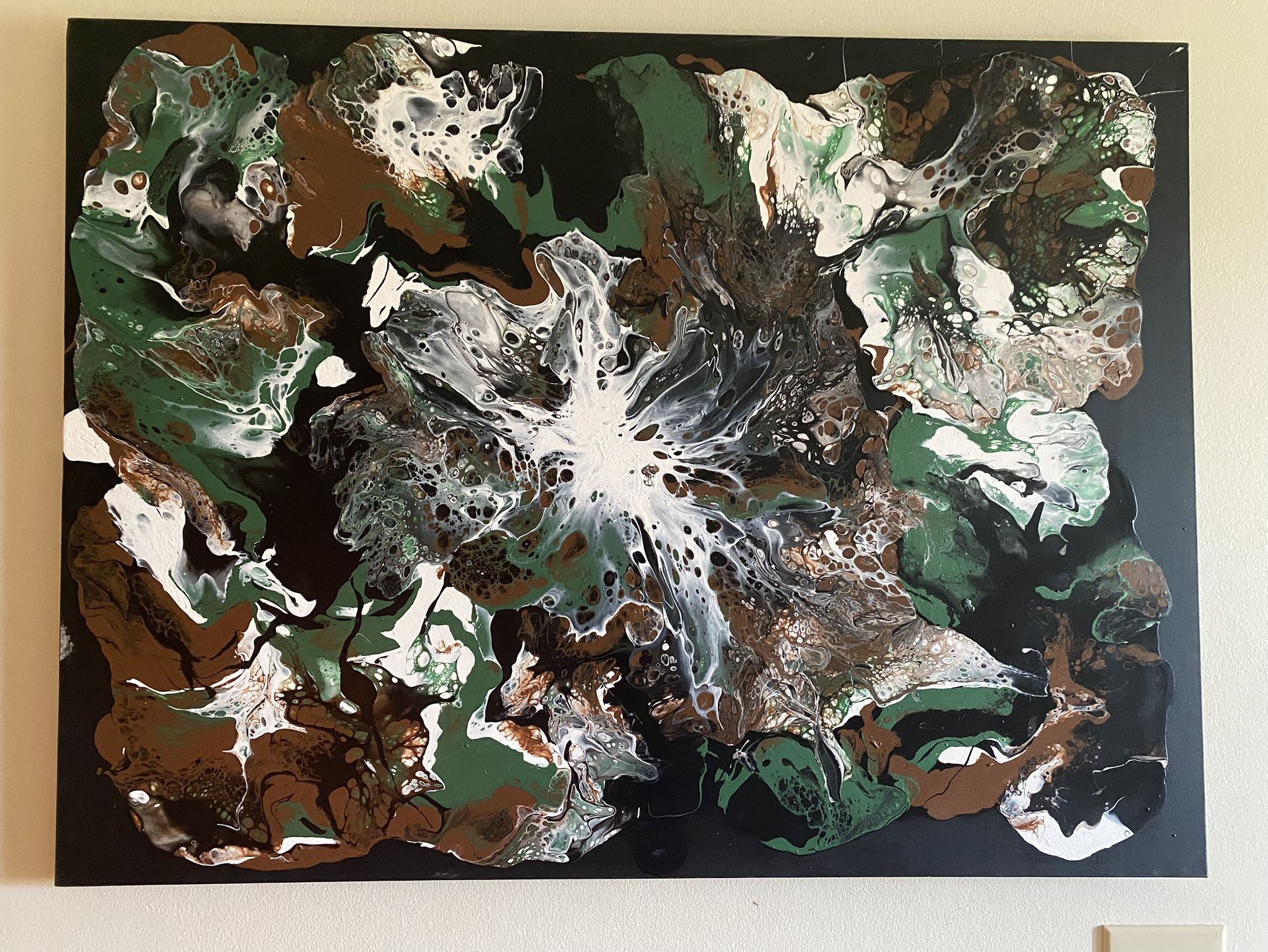 Acrylic On Gallery Wrapped Canvas