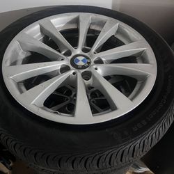 BMW Rings With Tires Including 