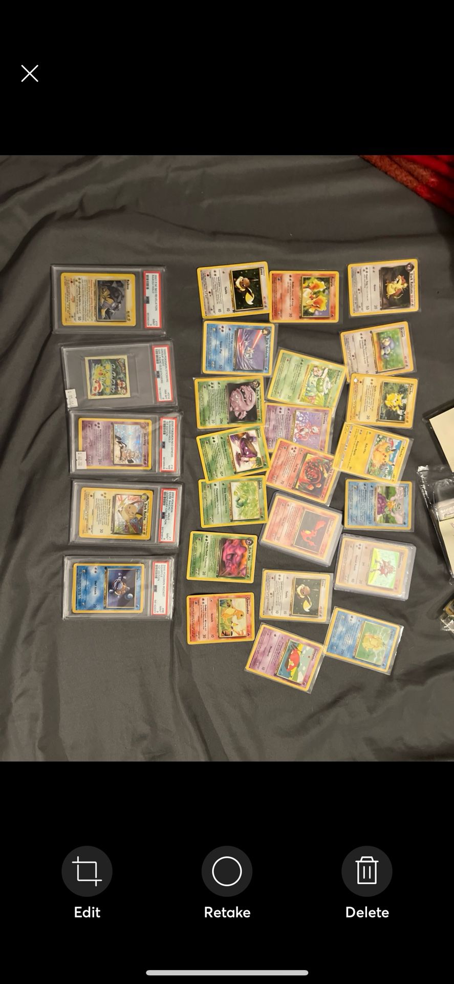 Pokemon Cards For sale Mix Of Vintage And New Ones 