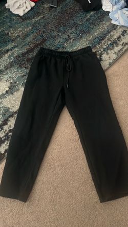 Automet Black Low rise Baggy Sweatpants