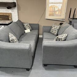 New Sofa & Loveseat Set