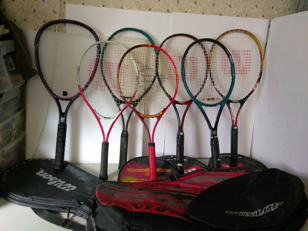 TENNIS RACKETS. READ DETAILS