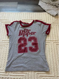 Dr Pepper shirt number 23