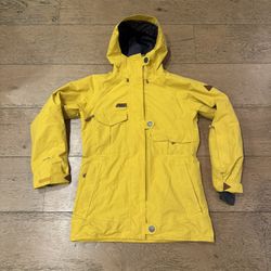 Ski Snowboard Womens Jacket Sz L Dakine Goretex