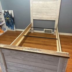 Wooden Twin bed 