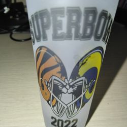 Bengals-Rams 2022 Super Bowl Shot Glass