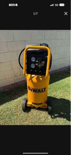 DEWALT air compressor..225 psi.1.6 hp..5.0 scfm..15 gal.. mint condition barely used $350