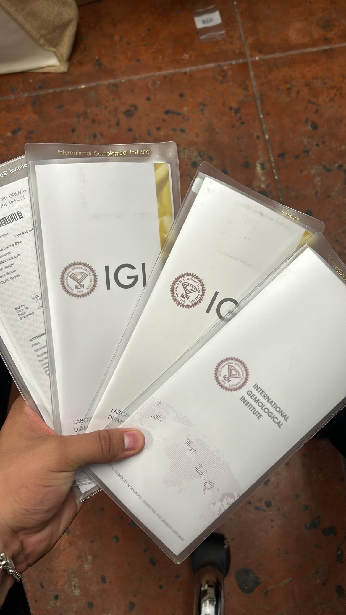 Igi Certified Engagement Rings