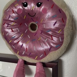 Yu Me Originals Pink Plush Doughnut 