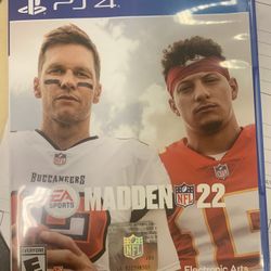 NBA 2K22 & Madden 22 (Brand New And Comes With Anniversary Case