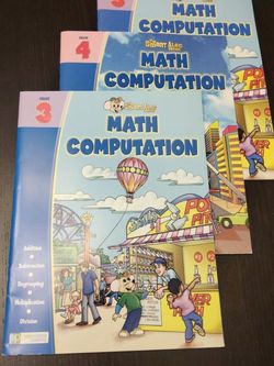 Math Workbook 3rd Grade And 4th Grade