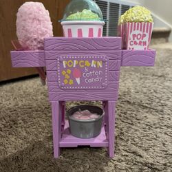 American Girl Doll Popcorn Stand 