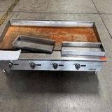  Clearance NSF 48 Manual griddle gas LP 101417L0517