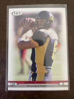 2005 Sage Hit Aaron Rodgers RC