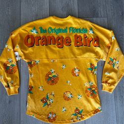 Disney Spirit Jersey Florida Orange Bird Epcot Flower & Garden Festival 2022 Size Small (oversized)  New with tags