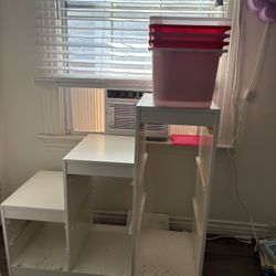 IKEA toy organiser with container