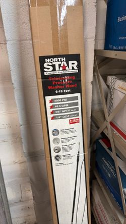 BRAND NEW NorthStar 18ft Telescoping Pressure Washer Wand - 4000 PSI