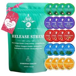 Shower Steam Aromatherapy Pk20 (Stress Relief)