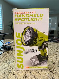 Sun Joe Cordless Spotlight