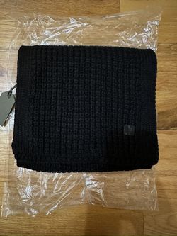 AllSaints Waffle Stitch Knit Scarf