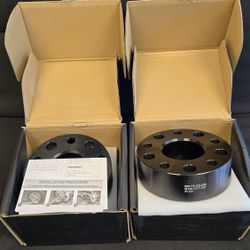 2 inch 5x5 Hubcentric Wheel Spacers for 2018-2024 Wrangler JL, 2011-2024 Grand Cherokee WK2 WL, 2019-2024 Gladiator JT, 2011-2023 Durango with 14x1.5