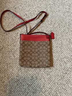 Vintage Coach Signature Canvas Purse