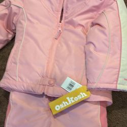 New Girls Snow Suits Sizes 3T 
