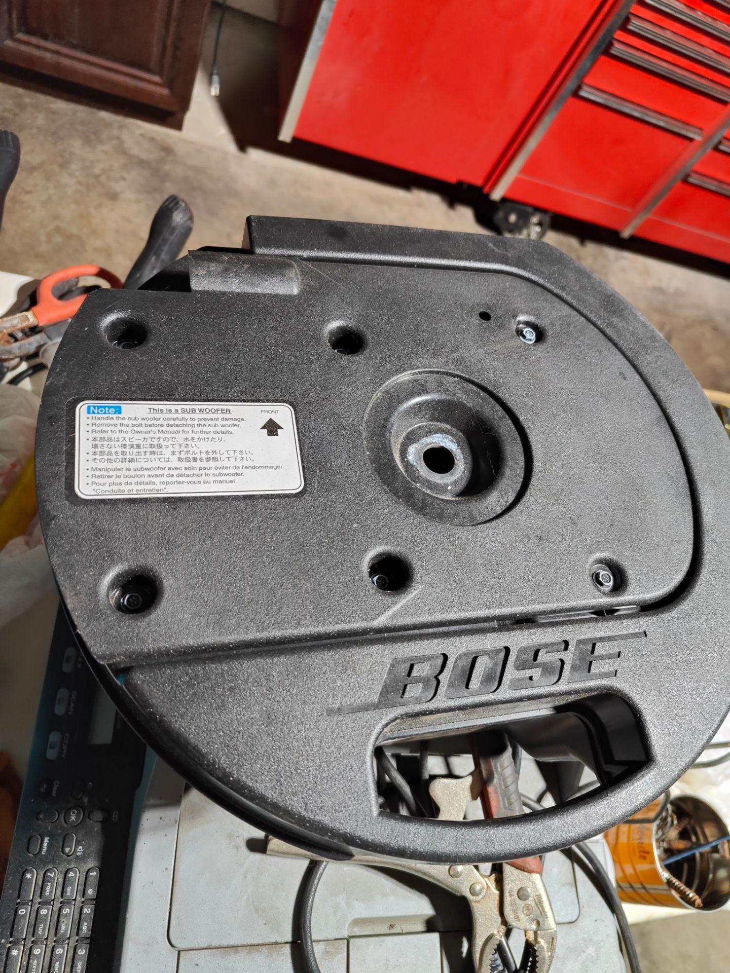2010-13 Mazda subwoofer gap466960