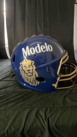 Modelo Beer Display Football Helmet – Full-Size Collectible