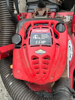Troy bilt chipper shredder all in one