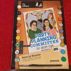 The Office Paint By Number Party Planning Committee 