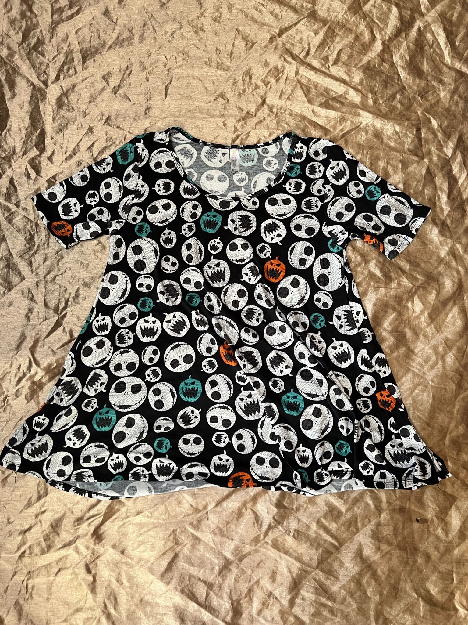 Women size small Disney nightmare before christmas Jack Skellington NBC Spandex