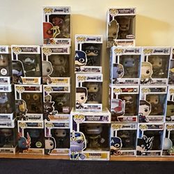 Various Funko Pop