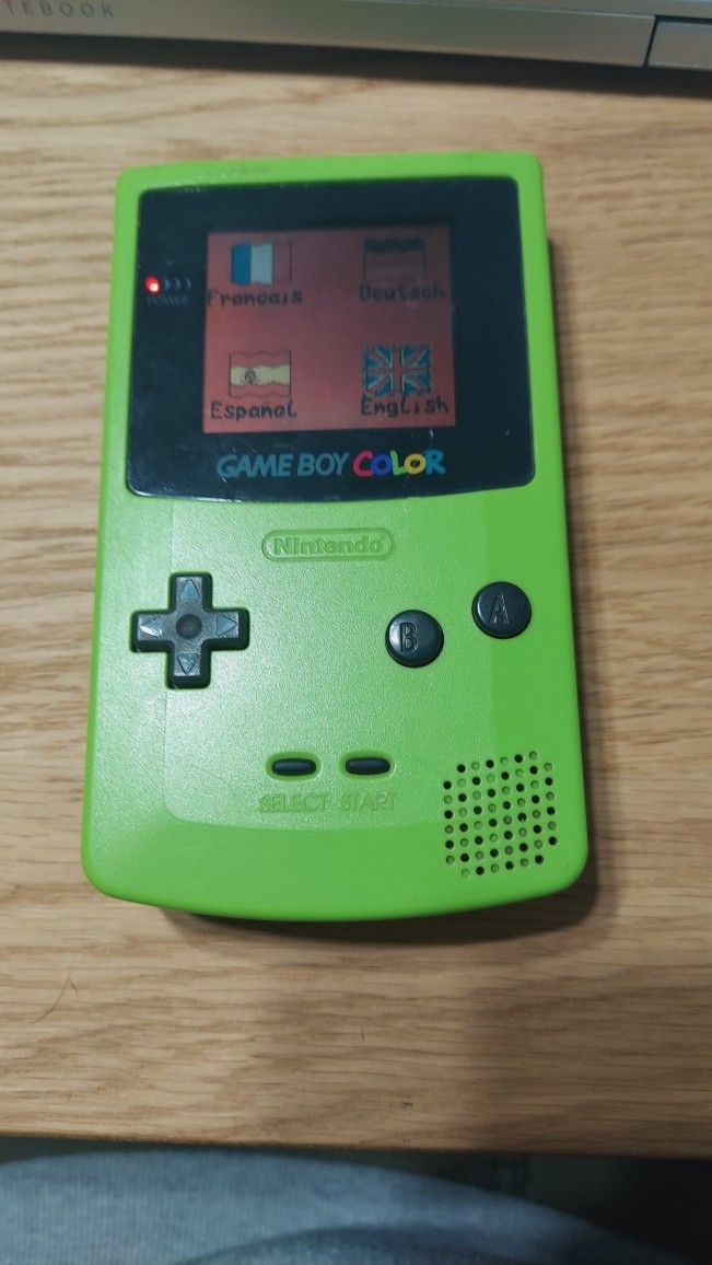 Nintendo Gameboy Color Lime