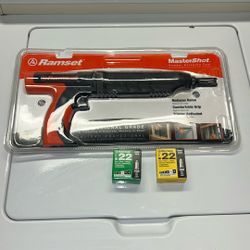 Ramset Master Shot With .22 Cal 