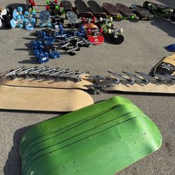 Skateboard parts and complete