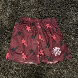 Eric Emanuel Bape Shorts (size medium)