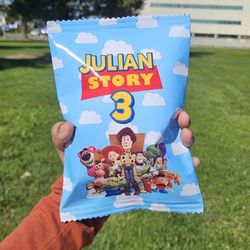 Custom Chip Bag Party Favors